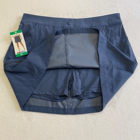 32 Degrees Ladies' Tech Skort/Skirt, Vintage Indigo (Blue), XL NWT - Picture 11 of 14